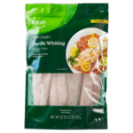 Fresh Brand – Wild Caught Pacific Whiting Skin-On Fillets Value Pack, 2 lb (Frozen)